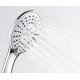 Душевой гарнитур Wasserkraft A005 хром, штанга 56.5 см, шланг металлический 150 см