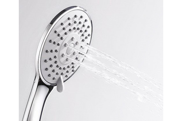Душевой гарнитур Wasserkraft A005 хром, штанга 56.5 см, шланг металлический 150 см