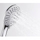 Душевой гарнитур Wasserkraft A005 хром, штанга 56.5 см, шланг металлический 150 см