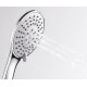Душевой гарнитур Wasserkraft A064 хром, штанга 65.2 см, шланг металлический 150 см