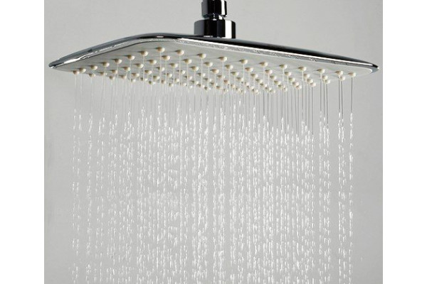Верхний душ Wasserkraft A031 хром, размер 25 см