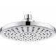 Верхний душ Wasserkraft A029 хром, размер 20 см, 1 режим