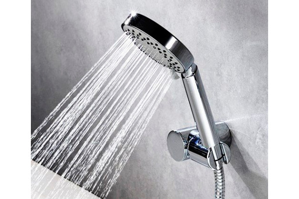 Душевая лейка Wasserkraft A032 хром, 5 режимов
