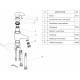 Смеситель Wasserkraft Isen 2603 для раковины однорычажный, хром