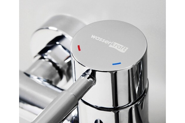 Смеситель Wasserkraft Main 4102L универсальный однорычажный, хром