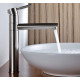 Смеситель Wasserkraft Wern 4207 для кухонной мойки, матовый хром, однорычажный, высота излива 17.7 см