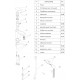Смеситель Wasserkraft Aller 1068 для раковины с гигиеническим душем, однорычажный, хром