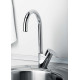 Смеситель Wasserkraft Leine 3507 для кухонной мойки однорычажный, хром