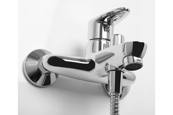 Смеситель Wasserkraft Leine 3501 для ванны с душем, однорычажный, хром