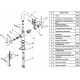 Смеситель Wasserkraft A8047 для кухонной мойки, темная бронза, однорычажный, высота излива 20.8 см
