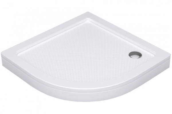 Поддон для душа Wasserkraft Isen 26T01 90x90 см четверть круга, средний