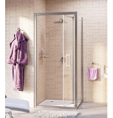 Душевой уголок Wasserkraft Weser 78F03 90x90 см квадратный, двери складные