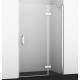 Душевая дверь в нишу Wasserkraft Aller 10H05 R 120 см распашная, стекло прозрачное