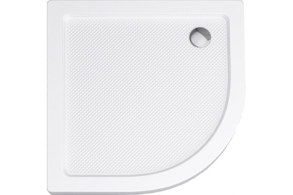 Поддон для душа Wasserkraft Isen 26T00 80x80 см четверть круга, средний