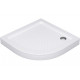 Поддон для душа Wasserkraft Isen 26T00 80x80 см четверть круга, средний