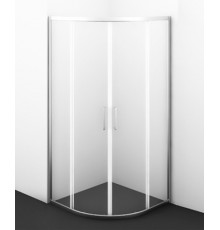 Душевой уголок Wasserkraft Main 41S01 90x90 см четверть круга, двери раздвижные