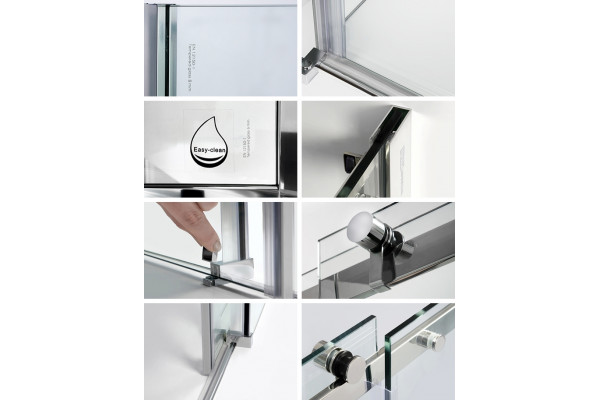 Душевой уголок Wasserkraft Dinkel 58R06 120x80 см прямоугольный, двери раздвижные