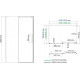 Душевой уголок Wasserkraft Dinkel 58R06 120x80 см прямоугольный, двери раздвижные