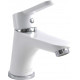 Смеситель Webert Sax Evolution SE830102740 для раковины, белый, однорычажный, высота излива 6.9 см