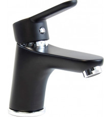 Смеситель Webert Sax Evolution SE830102560 для раковины, чёрный, однорычажный, черный