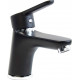 Смеситель Webert Sax Evolution SE830102560 для раковины, чёрный, однорычажный, черный