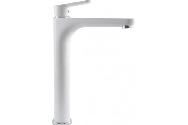 Смеситель Webert Sax Evolution SE830402740 для раковины, белый, однорычажный, высота излива 26.5 см