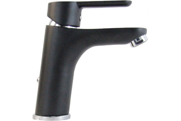 Смеситель Webert Sax Evolution SE833102560 для раковины, черный, однорычажный, высота излива 10.1 см