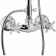 Душевая стойка Webert Ottocento OT760405015 хром штанга 137.5 см, шланг 150 см