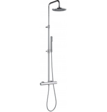 Душевая стойка Webert Elio EL980507015METAL хром штанга 127.75 см, шланг 150 см