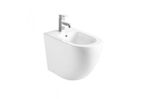 Напольное биде WeltWasser Merzbach 003 GL-WT глянцевый цвет белый, овальное, 36x57 см