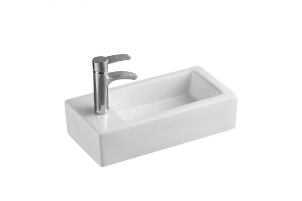 Раковина WeltWasser Aisbach 5092L прямоугольная, цвет белый