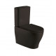 Унитаз-компакт WeltWasser Angerbach 001 MT-BL микролифт черный, овальный, 36x61 см