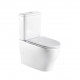 Унитаз-компакт WeltWasser Angerbach 001 GL-WT микролифт белый, овальный, 36x61 см