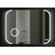 Зеркало WeltWasser Frank 8060-4B Bluetooth и динамики прямоугольное, с подсветкой