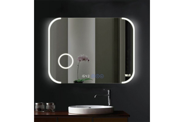 Зеркало WeltWasser Frank 8060-4B Bluetooth и динамики прямоугольное, с подсветкой