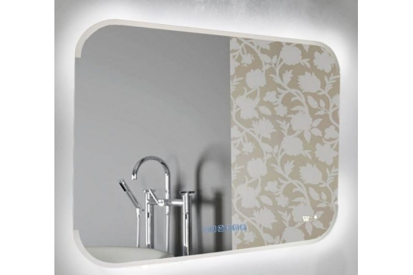 Зеркало WeltWasser Paula 8060-4B Bluetooth прямоугольное, с подсветкой