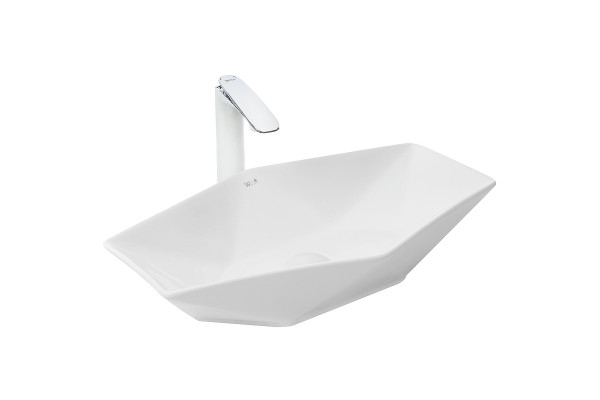 Раковина WeltWasser Elbach 1138 57 прямоугольная, цвет бежевый, на столешницу