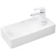 Раковина WeltWasser Aisbach 5112 44 прямоугольная, цвет белый