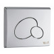 Комплект 3 в 1 инсталляция WeltWasser WW Marberg 410 + Подвесной унитаз WeltWasser Gelbach 004 MT-BL + кнопка хром RD в современном стиле