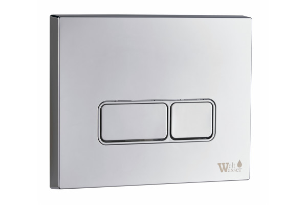 Комплект 3 в 1 инсталляция WeltWasser WW Marberg 410 + Подвесной унитаз Weltwasser Merzbach 004 MT-GR + кнопка хром SE в современном стиле
