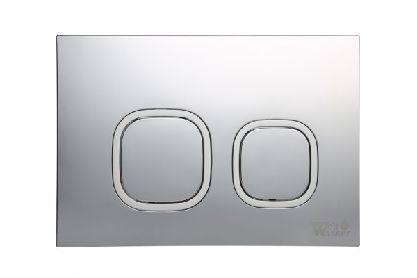Комплект 3 в 1 инсталляция WeltWasser WW Amberg 506 +  Подвесной унитаз WeltWasser Jeckenbach 004 GL-WT +  Клавиша смыва WeltWasser WW Amberg RD-MT в стиле hi-tech