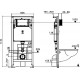 Система инсталляции для унитазов Weltwasser WW Amberg 506 ST 50.6x20x134.4 см