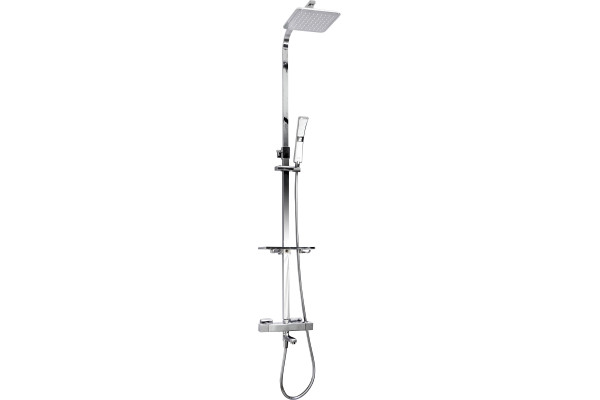 Душевая стойка Weltwasser WW TS 5280 хром штанга 56 см, шланг 150 см
