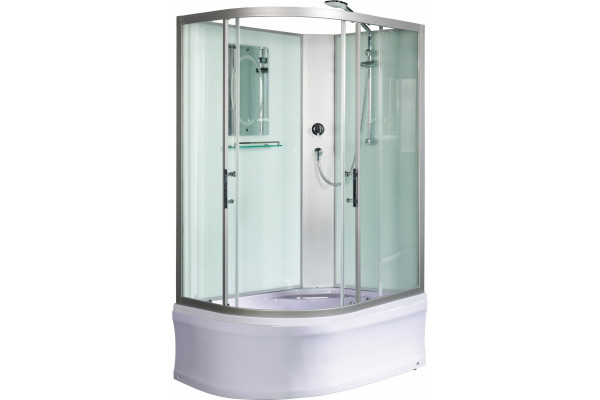 Душевая кабина Weltwasser WW500 Halle 1201 R прямоугольная-асимметричная, поддон глубокий