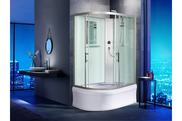Душевая кабина Weltwasser WW500 Halle 1201 R прямоугольная-асимметричная, поддон глубокий