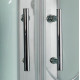 Душевая кабина Weltwasser WW500 Halle 1201 R прямоугольная-асимметричная, поддон глубокий