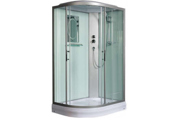 Душевая кабина Weltwasser WW500 Werra 1202 R прямоугольная-асимметричная, поддон средний
