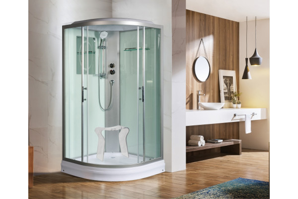Душевая кабина Weltwasser WW500 Werra 1002 четверть круга, поддон средний