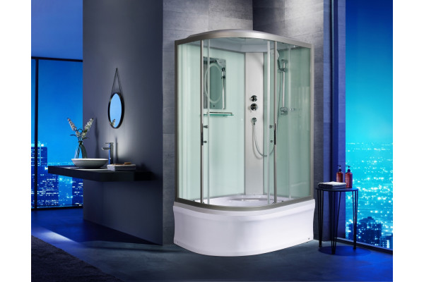 Душевая кабина Weltwasser WW500 Halle 1202 R прямоугольная-асимметричная, поддон глубокий
