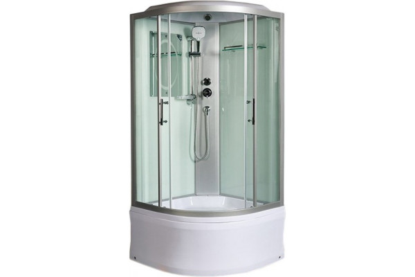 Душевая кабина Weltwasser WW500 Halle 1002 четверть круга, поддон глубокий